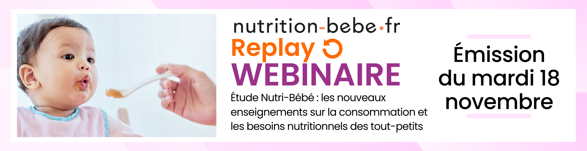 Webinaire Nutri-bébé